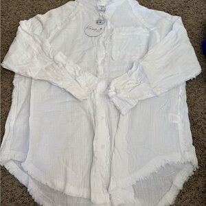 White Kaari Blue Women's Swim Coverup